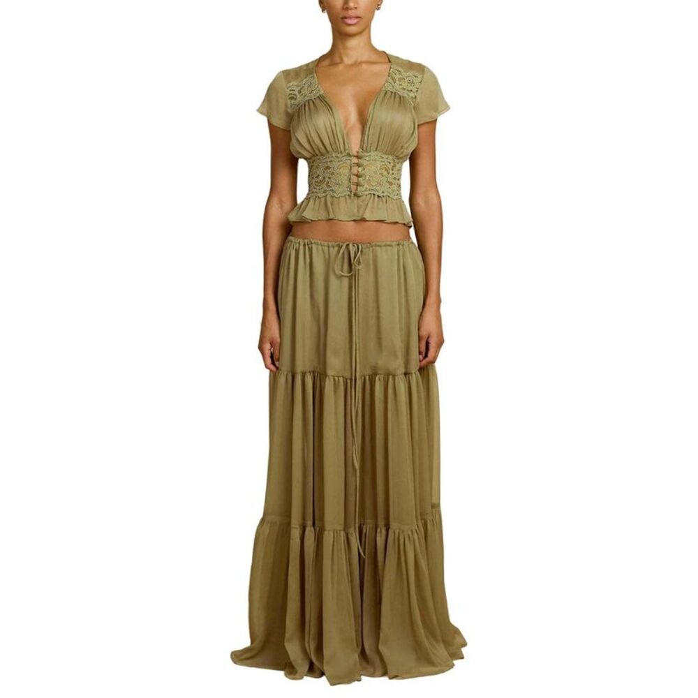Gvibi Womens 2Pc Top & Skirt Set - Picture 1 of 3
